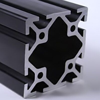 650112 | TSLOTS 650112 | 3.0 in. x 3.0 in. Black T-Slotted Aluminum image 1