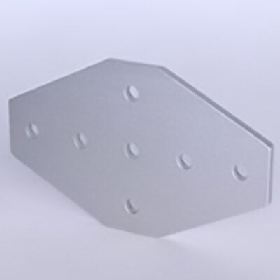 653168 | 15 S 7 Hole Cross Joining Plate image 1