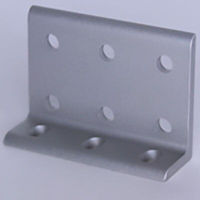 653124 | 10 S / 25 S 9 Hole Slotted Corner Bracket image 1