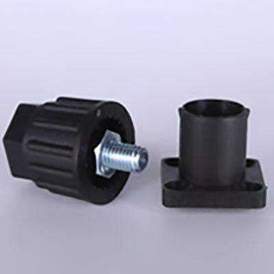 671599 | Adjustable levelling foot, profile 50, slot 10, M8, nylon image 1