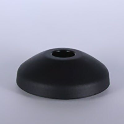 671396 | Base for swivel feet, D45 with anti-slip plate, Stainless Steel, without Bolt-down Holes image 1