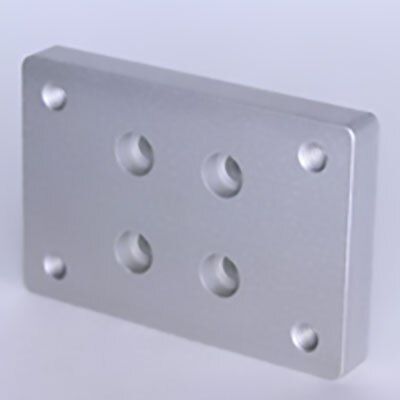655281 | 15 S Flange Mount Caster Base Plate image 1