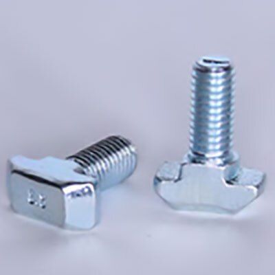 671369 | Hammer Screw M6x40mm, slot 10, hight 3mm, stainless steel image 1