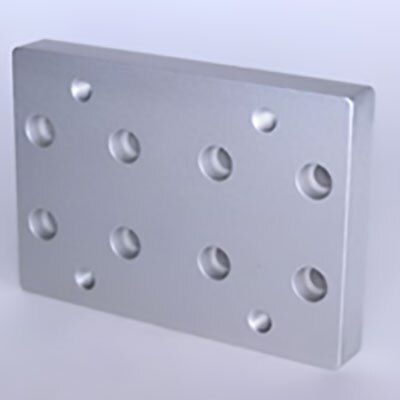 655137 | Heavy Duty Flange Mount Caster Base Plate image 1