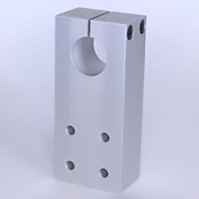 659024 | 10 S 1 in. Diameter Single Shaft Pre-Drilled Mounting Plate image 1