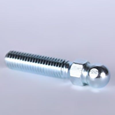 671479 | Threaded rod for swivel feet, M12x100 zinc plated steel image 1
