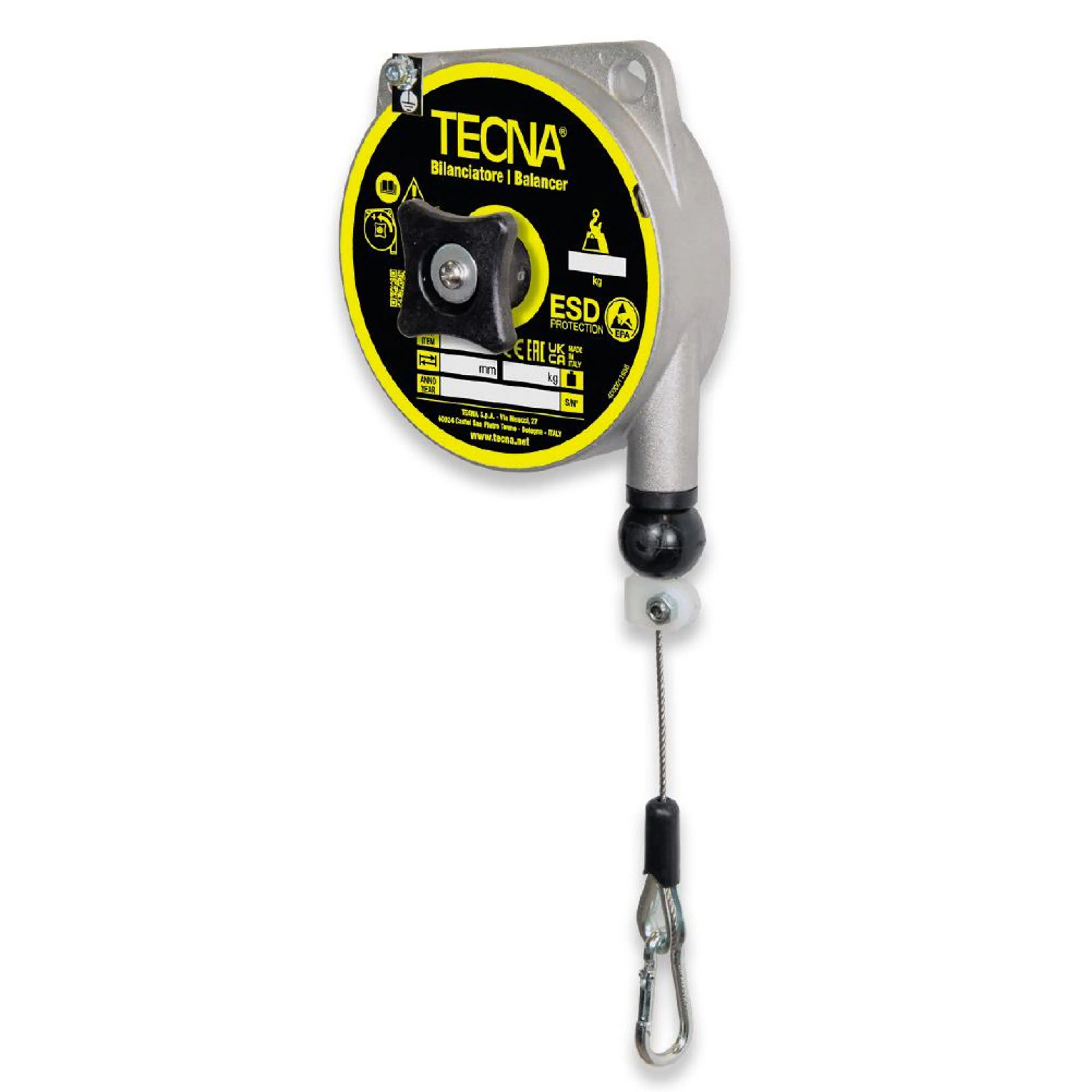 9310ES | ESD Retractor Balancer, 0.2 - 0.5 kg, 1600mm stroke