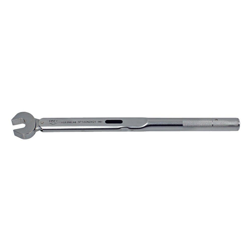 SP160N2X21-MH | Open End Spanner Type Preset Torque Wrench with Metal Handle, 30-160N.m, 300-1600kgf.cm, 21 mm Width image 1