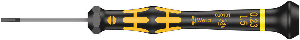 05030101001 | 0.23mm x 40mm Slotted ESD Micro Screwdriver image 1