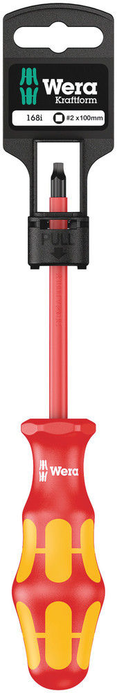 05100025001 | Vde Insulated Screwdriver, 168I # 2 X 100 Mm Hang-Tag image 1