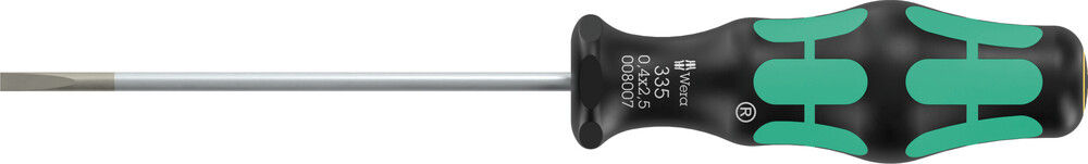 05008007001 | 3/32 in. x 75mm Slotted Screwdriver image 1