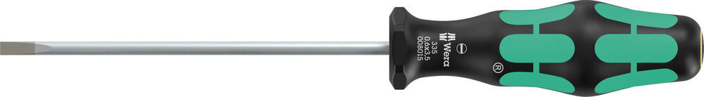 05008015001 | 9/64 in. x 100mm Slotted Screwdriver image 1