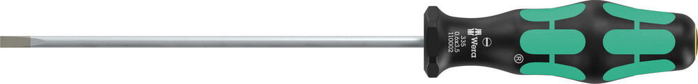 05110002001 | 9/64 in. x 125mm Slotted Screwdriver image 1