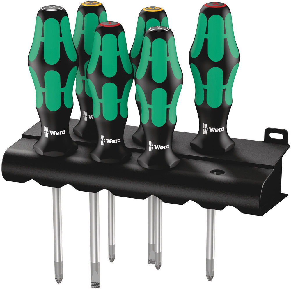 05105622001 | Screwdriver Set 6 Pcs., 335/350/355/6 Lasertip Rack image 1