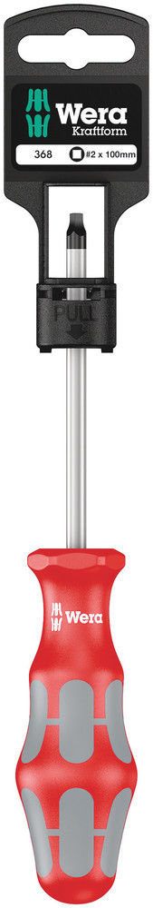 05100071001 | Square Screwdriver, 368 # 2 X 100 Mm Hang-Tag image 1