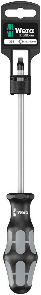 05100072001 | Square Screwdriver, 368 # 3 X 150 Mm Hang-Tag image 1