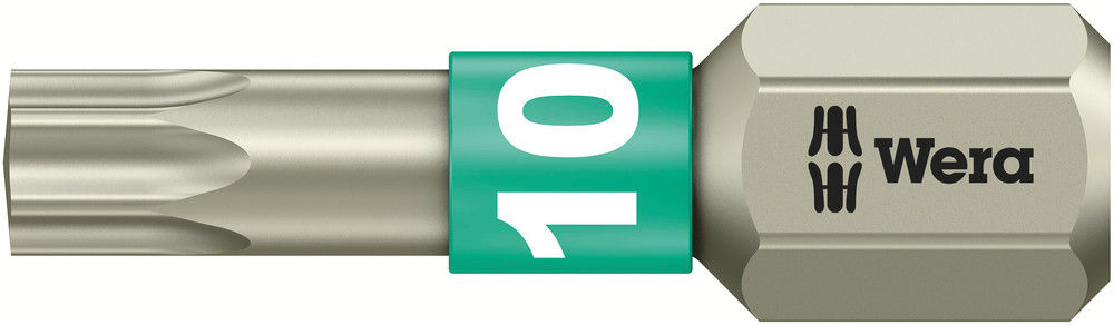 05071032001 | #10 x 25mm Torx Stainless Steel Insert Bit image 1