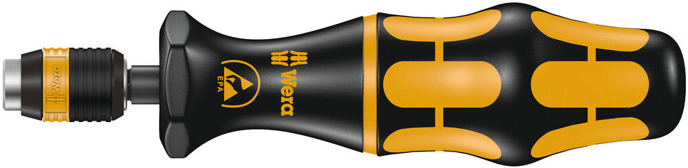 wera 074840 | 1/4'' 0.3 - 1.2 Nm ESD Pre-Set Adjustable Torque Screwdriver with Quick Release Chuck image 1