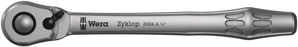 05004004001 | Full Metal Ratchet With Switch Lever, 8004 A Zyklop Metal Ratchet 1/4 image 1