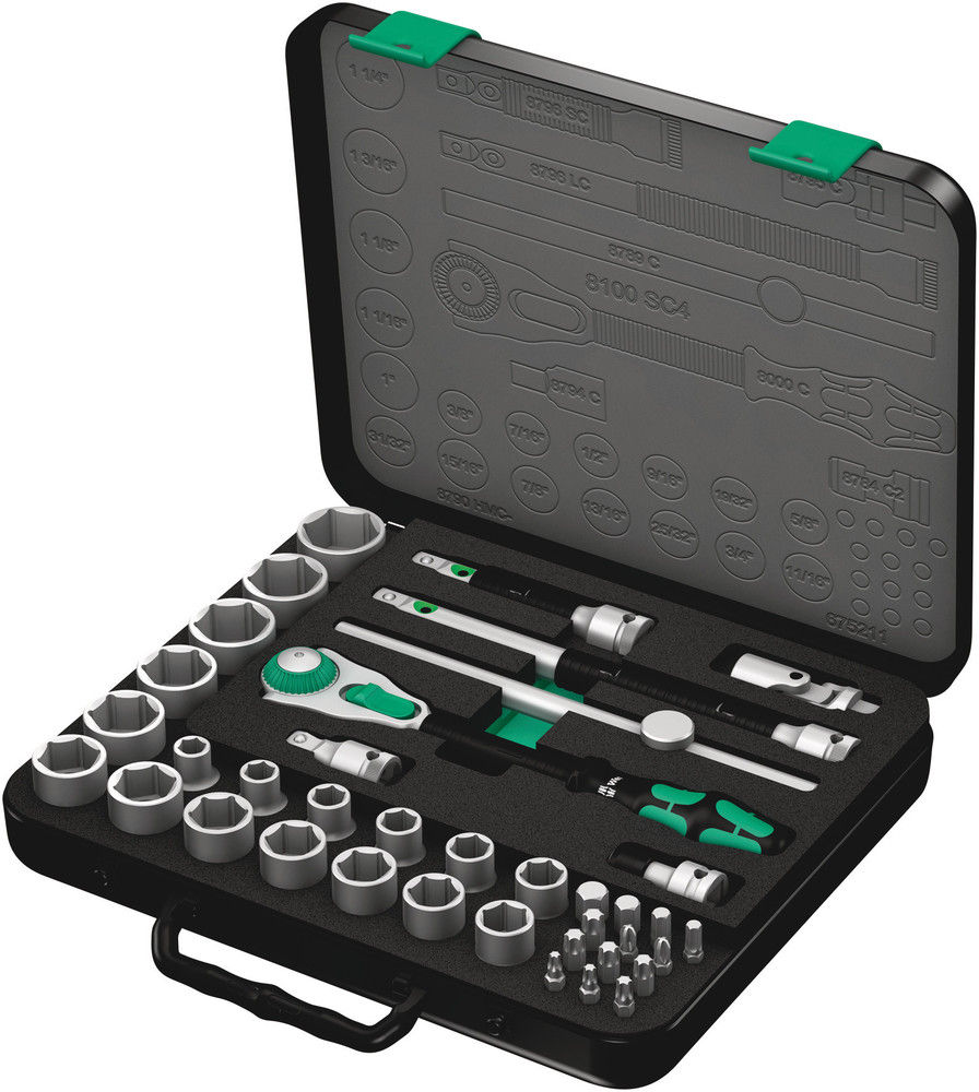 05003647001 | Zyklop 1/2 In. Dr. Set 4, 8100 Sc 4 Zyklop 1/2 In. image 1