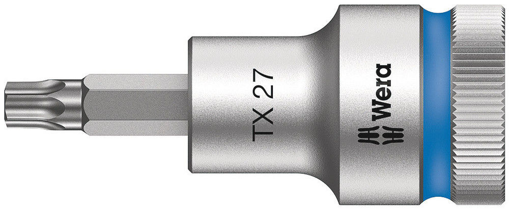05003832001 | Blue, TX 27 Drive, Socket w/ 1/2 in. Drive and hold function image 1