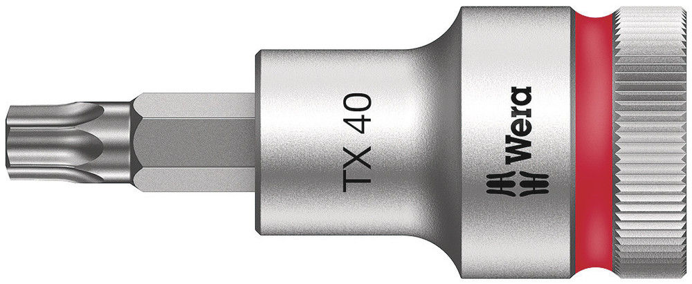 05003834001 | Red, TX 40 Drive, Socket w/ 1/2 in. Drive and hold function image 1