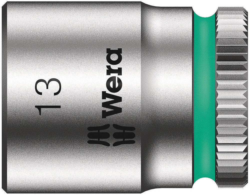 05003512001 | Turquoise 8790 HMA Zyklop 1/4 in. socket, 13 mm drive image 1