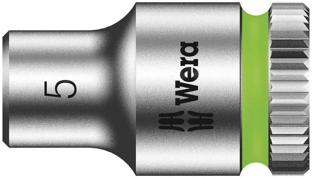05003503001 | Bright Green 8790 HMA Zyklop 1/4 in. socket, 5 mm drive image 1