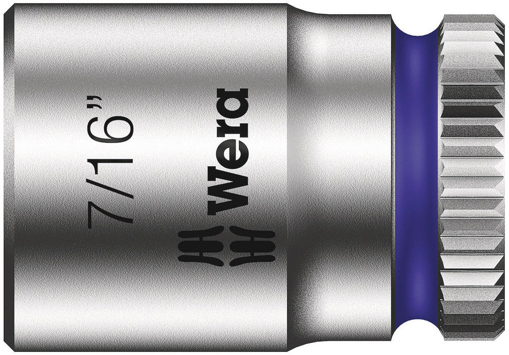 05003521001 | Violet 8790 HMA Zyklop 1/4 in. socket, 7/16 in. drive image 1