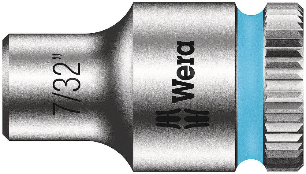05003515001 | Light Blue 8790 HMA Zyklop 1/4 in. socket, 7/32 in. drive image 1