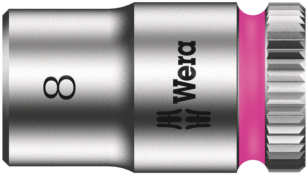 05003507001 | Bright Pink 8790 HMA Zyklop 1/4 in. socket, 8 mm drive image 1