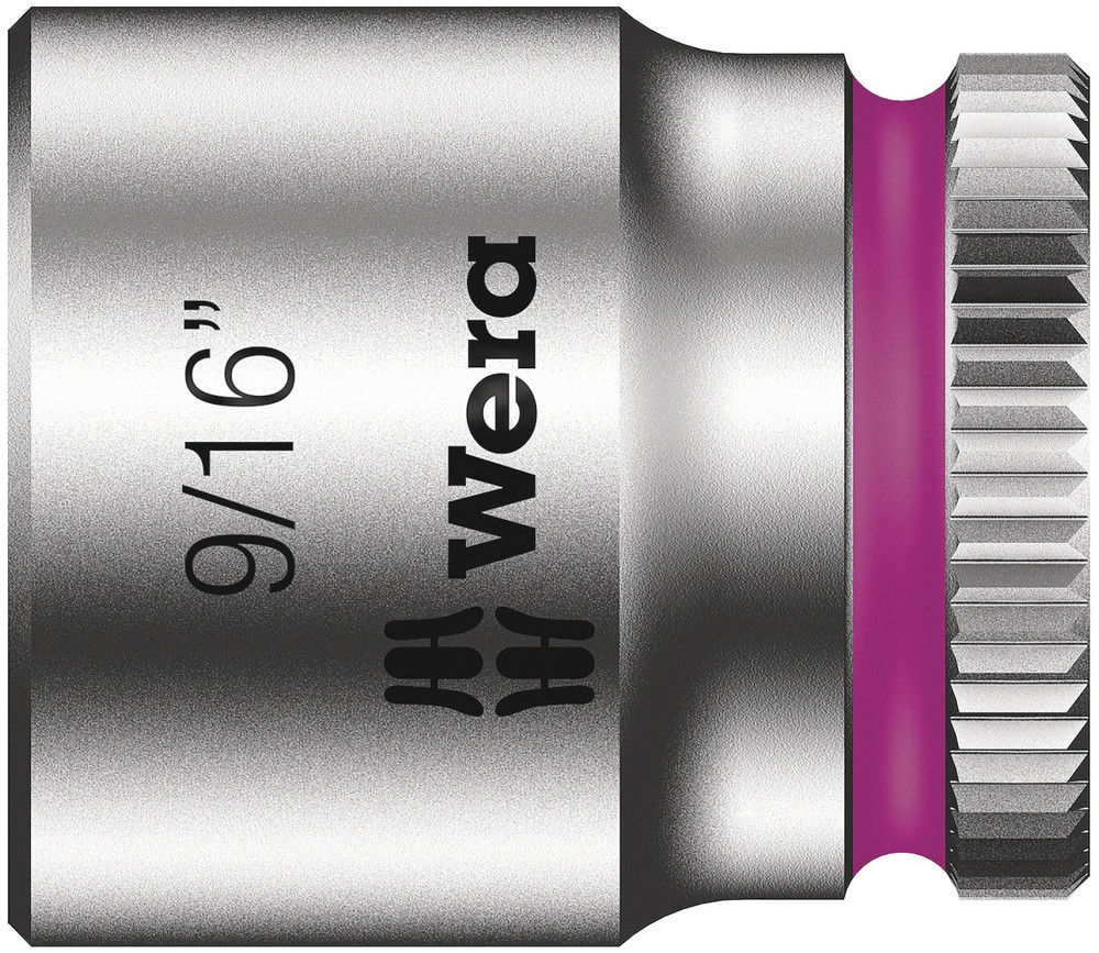 05003523001 | Pink 8790 HMA Zyklop 1/4 in. socket, 9/16 in. drive image 1