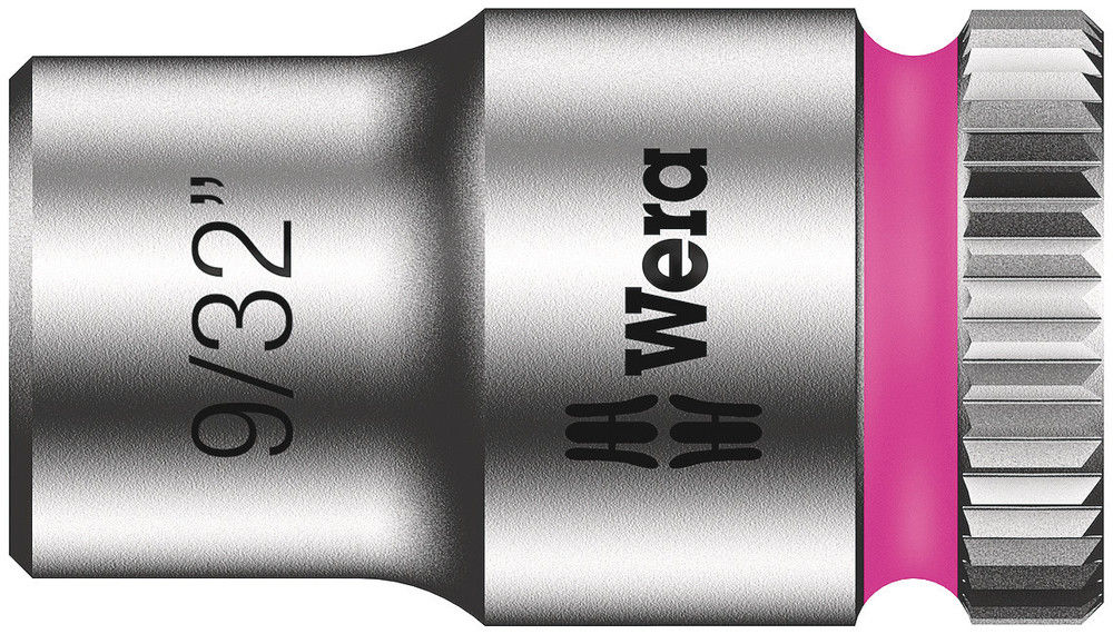 05003517001 | Bright Pink 8790 HMA Zyklop 1/4 in. socket, 9/32 in. drive image 1