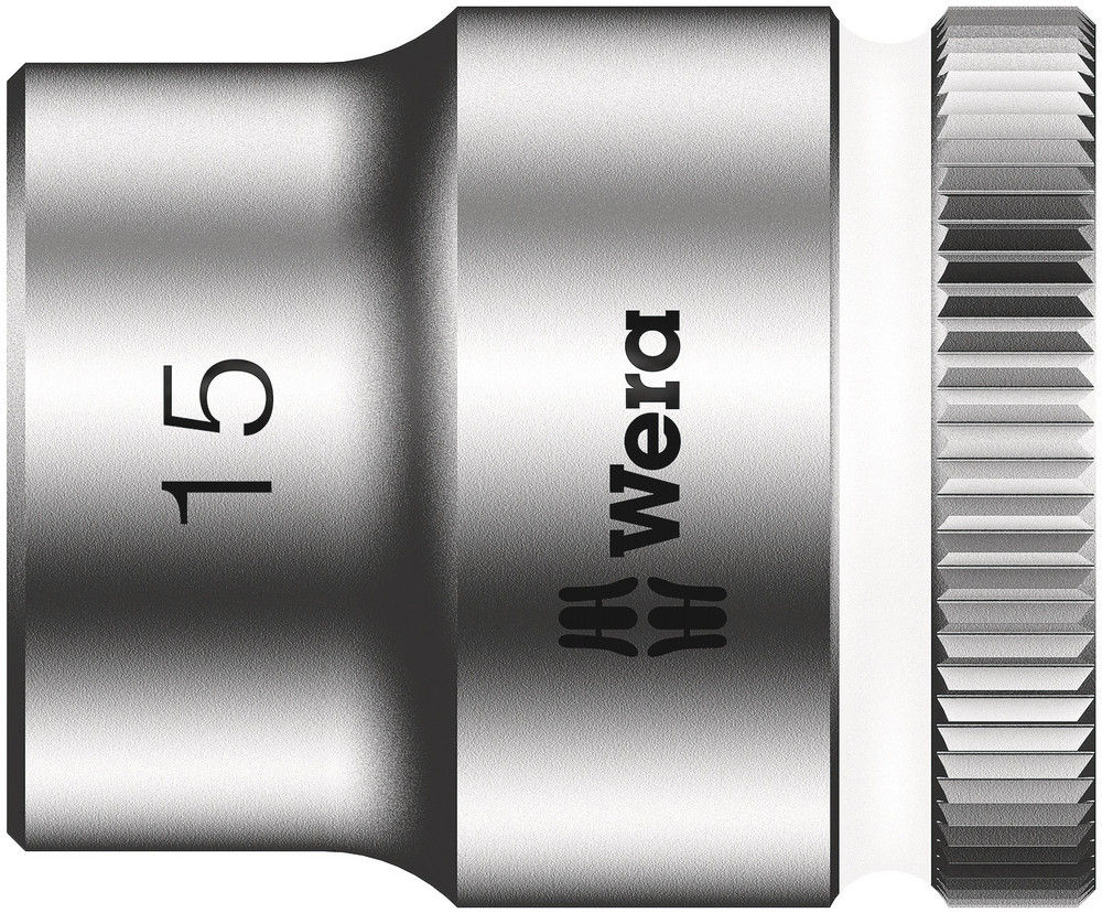 05003560001 | White 8790 HMB Zyklop 3/8 in. socket, 15 mm drive image 1