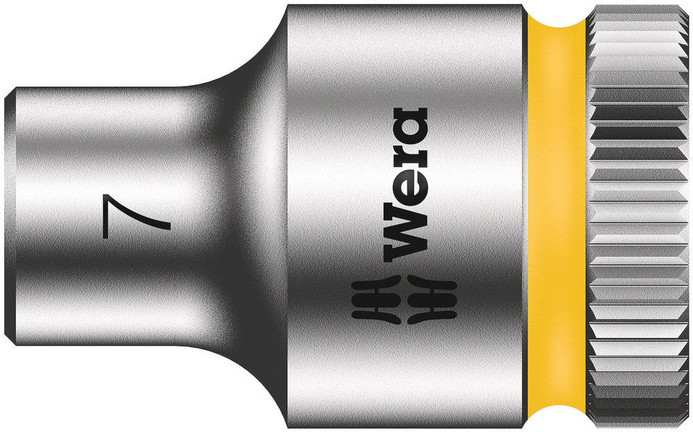 05003552001 | Light Yellow 8790 HMB Zyklop 3/8 in. socket, 7 mm drive image 1