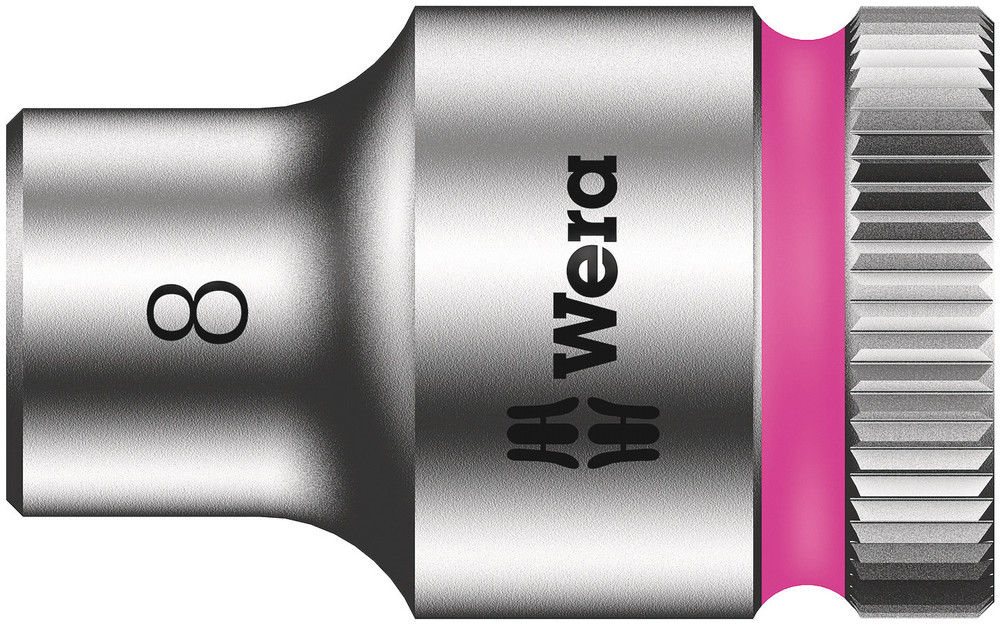 05003553001 | Bright Pink 8790 HMB Zyklop 3/8 in. socket, 8 mm drive image 1