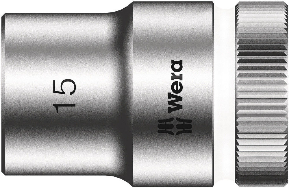 05003606001 | White 8790 HMC Zyklop 1/2 in. socket, 15 mm drive image 1