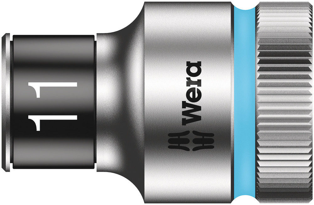 05003731001 | Light Blue 8790 HMC HF Zyklop socket with 1/2 in. drive and hold function, 11 mm drive image 1