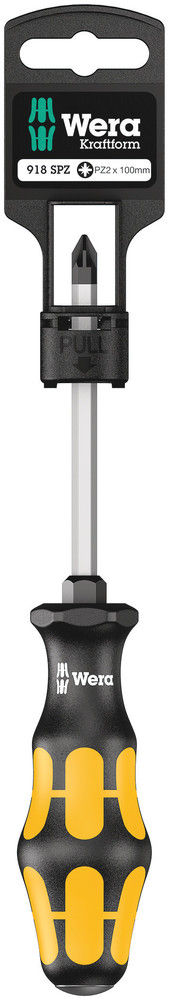05100081001 | Pozidriv Screwdriver, 918 Spz Pz 2 X 100 Mm Hang-Tag image 1