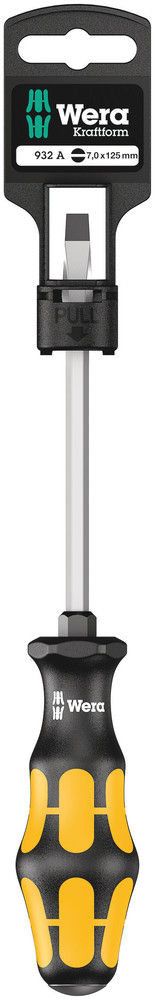 05100086001 | Slotted Screwdriver, 932 A 1.2 X 7.0 X 125 Mm Hang-Tag image 1