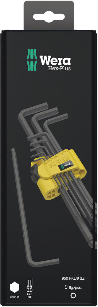 05133180001 | Long Arm Hex Key Set, 950 Pkl/9 Sz N image 1