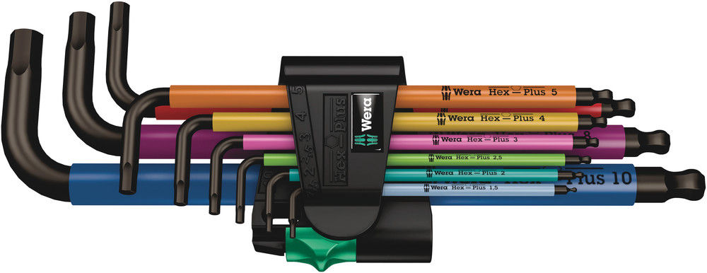 05022089001 | Long Arm Hex Key Set, 950 Spkl/9 Sm Multicolour image 1