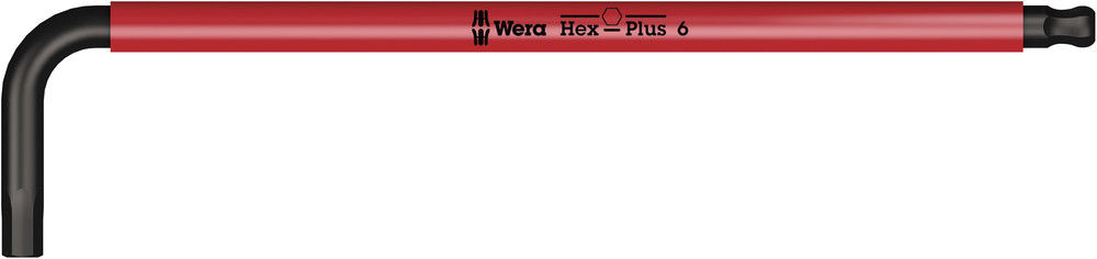 05022612001 | Long Arm Hex Key, 950 Spkl Hex-Plus Sw 6.0 Red image 1