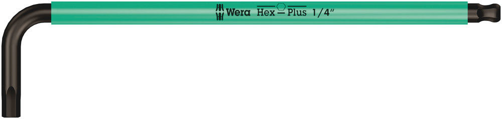 05022636001 | Long Arm Hex Key, 950 Spkl Hex-Plus Sw 1/4 In. Turquoise image 1