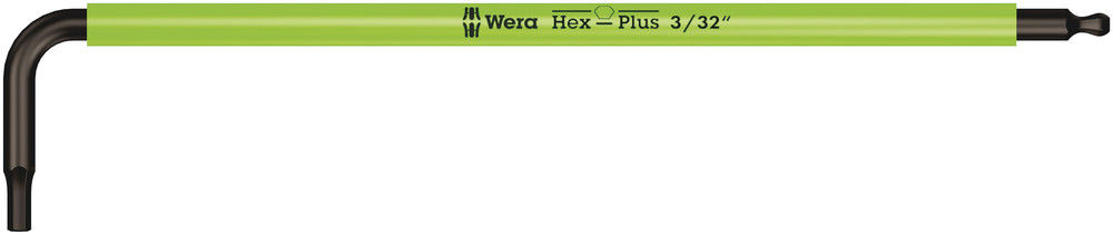 05022631001 | Long Arm Hex Key, 950 Spkl Hex-Plus Sw 3/32 In. Bright Green image 1