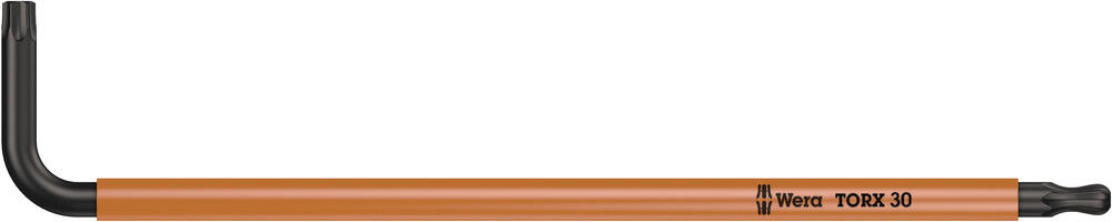 05024357001 | Long Arm Ballpoint-Torx Key, 967 Spkl Bo Tx 30 Light Orange image 1