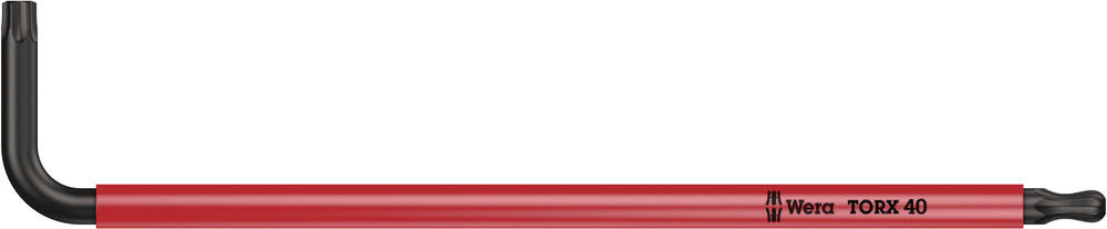 05024358001 | Long Arm Ballpoint-Torx Key, 967 Spkl Bo Tx 40 Red image 1