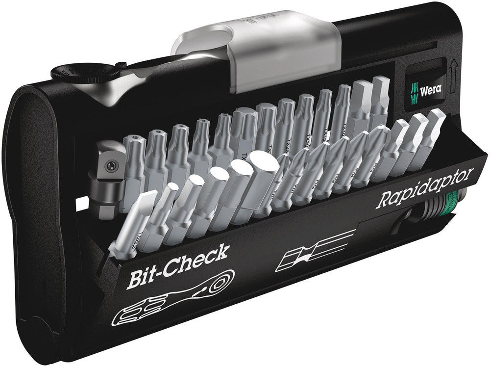 05346293001 | Bits Assortment With Ratchet, Bit-Check 30 Zyklop Mini 2 image 1
