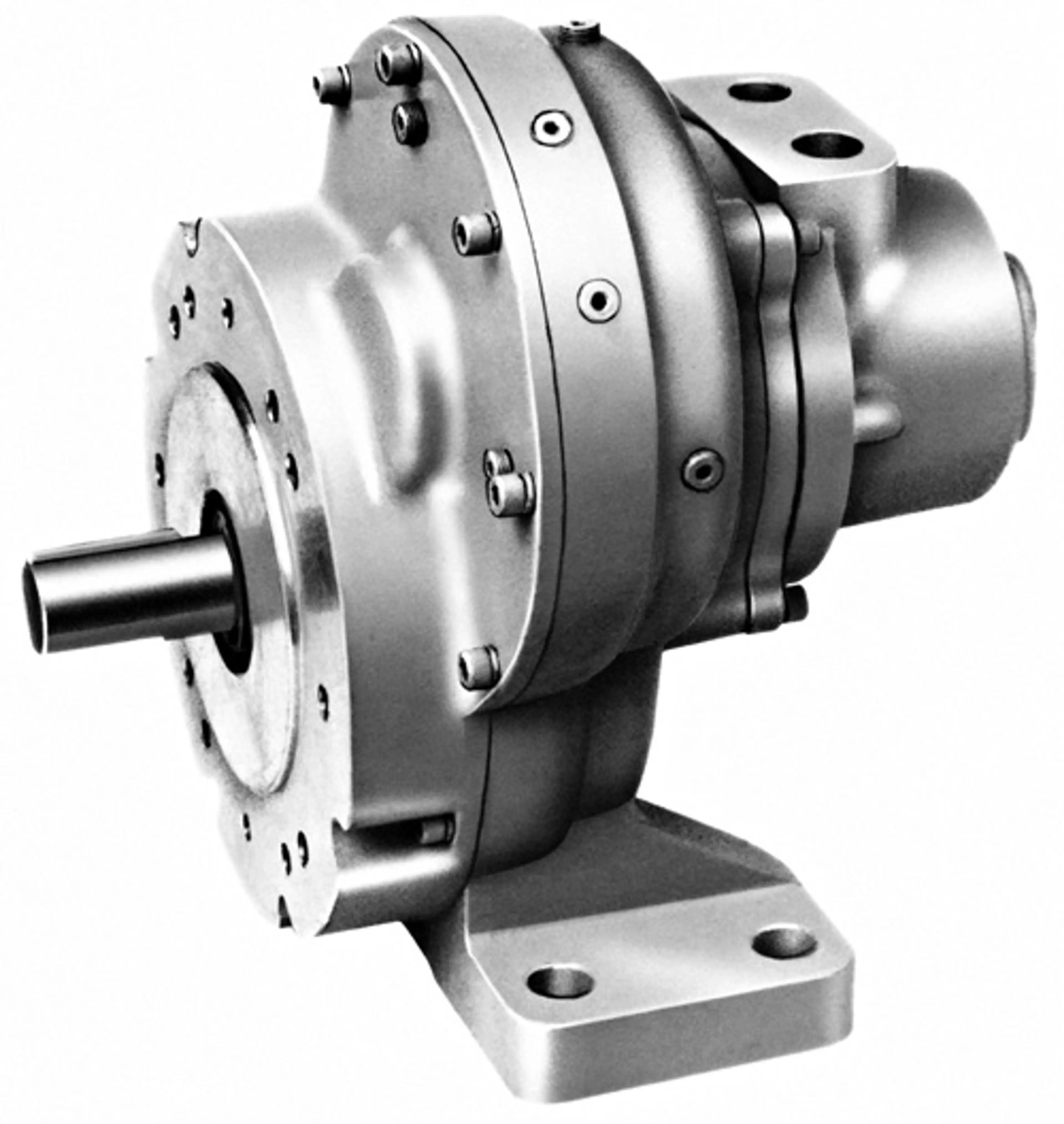 34RA005 | Multi-Vane Air Motor, spur gear, 4.1 hp, 93.6 Nm stall, reversible