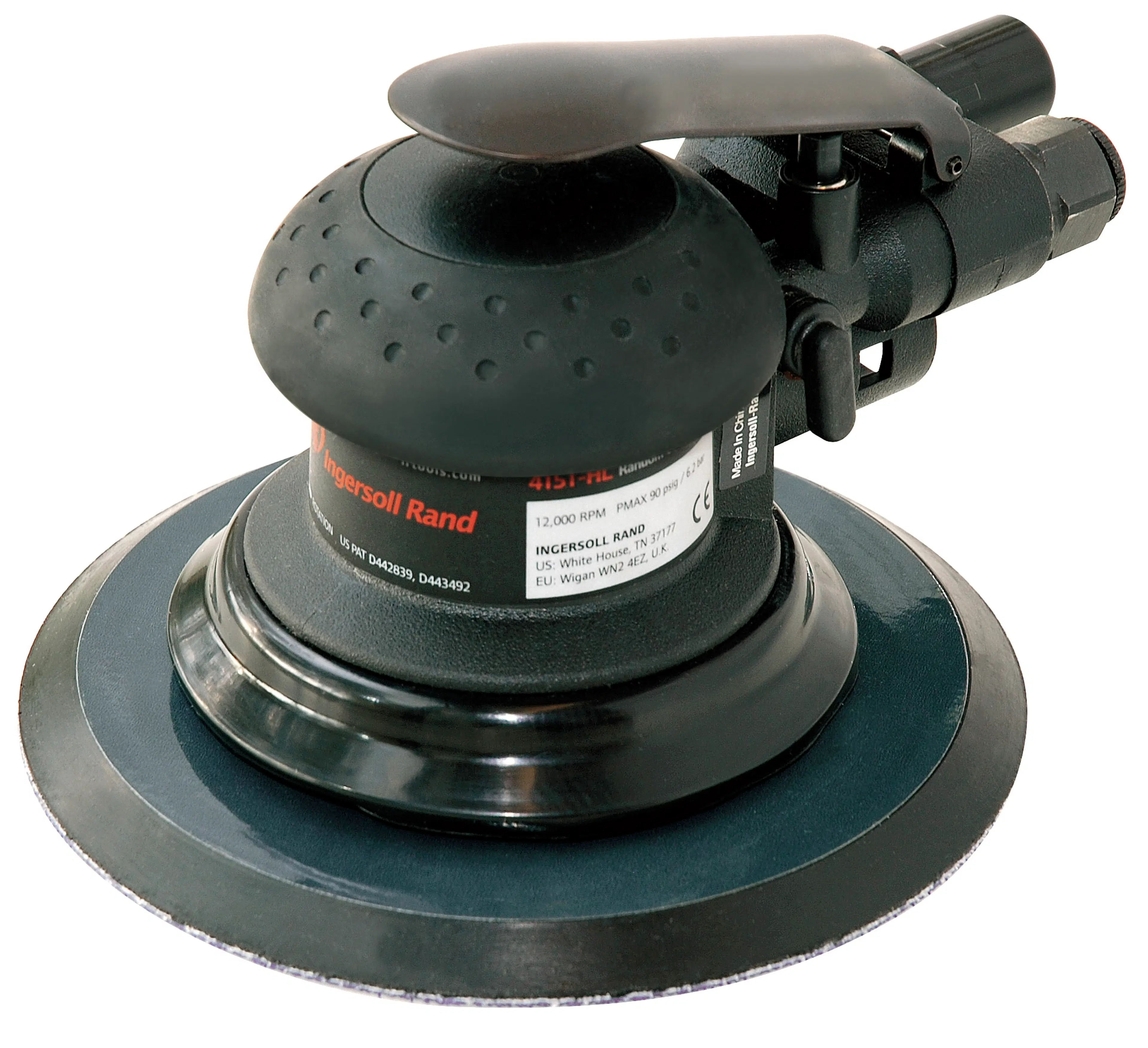 4151-HL | Random Orbital Air Sander, 3/16 in. orbit, 6 in. pad, Vacuum, 12000 rpm
